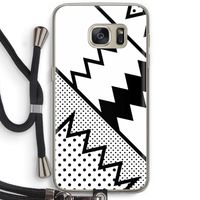 Pop Art #5: Samsung Galaxy S7 Transparant Hoesje met koord