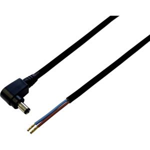 BKL Electronic Laagspannings-aansluitkabel Laagspanningsstekker - Open kabeleinde 5.5 mm 2.1 mm 2.00 m 1 stuk(s)