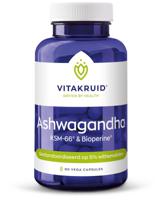 Vitakruid Ashwagandha KSM-66 & bioperine 90 capsules - Vitakruid