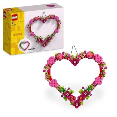 LEGO 40638 Hartvormige decoratie - speelgoed voor kinderen vanaf 9 jaar