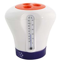 Regelbare chloor dispenser met thermometer