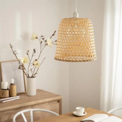 Hanglamp &apos;Castra&apos; Rotan natuur e27 fitting gevlochten 30 cm