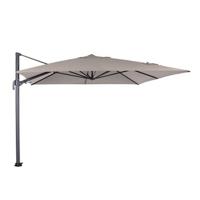 Garden Impressions Hawaii Zweefparasol Big Pole 350x350cm zand - thumbnail