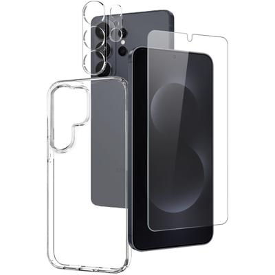 NORTHJO 3-in-1 Set voor Samsung Galaxy S26 Ultra - TPU Backcover hoesje + Screenprotector + Lens NORTHJO 3-in-1 Set voor Samsung Galaxy S26 Ultra - TPU Backcover hoesje + Screenprotector + Lens