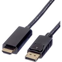 ROLINE DisplayPort Kabel DP - UHDTV, M/M, zwart, 2 m