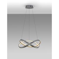 Lyora Design hanglampOdrey zilvergrijs met goud - 9756718