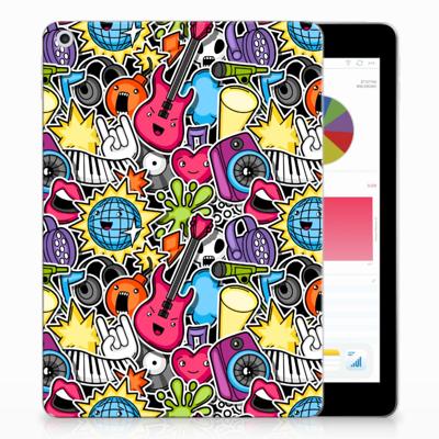 Apple iPad 9.7 2018 | 2017 Leuke Siliconen Hoes Punk Rock Apple iPad 9.7 2018 | 2017 Leuke Siliconen Hoes Punk Rock