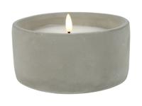 Ledkaars Patio ro 15x15x8 cm grijs - Countryfield
