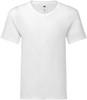 Fruit Of The Loom F273 Iconic 150 V Neck T - White - S