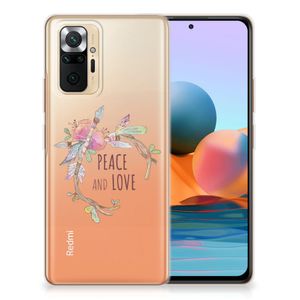 Xiaomi Redmi Note 10 Pro Telefoonhoesje met Naam Boho Text