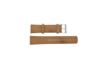 Horlogeband Skagen SKW6498 Leder Cognac 22mm