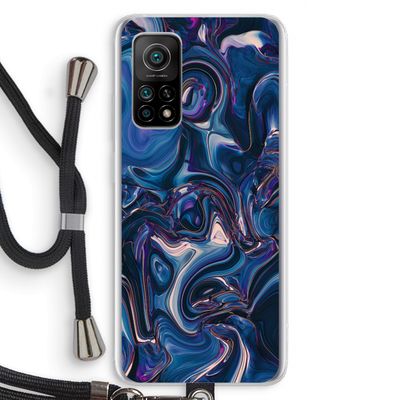 Mirrored Mirage: Xiaomi Mi 10T 5G Transparant Hoesje met koord