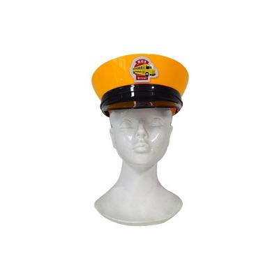 Verkleedkleren - pet - geel - Carnaval - volwassenen - bus chauffeur