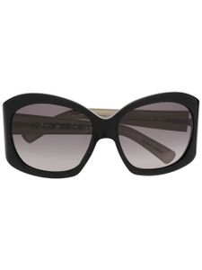 10 CORSO COMO lunettes de soleil à monture oversize - Noir