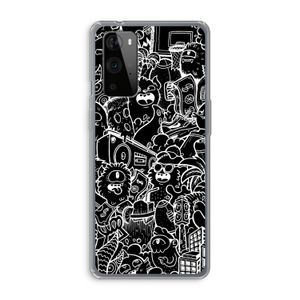 Vexx Black City : OnePlus 9 Pro Transparant Hoesje