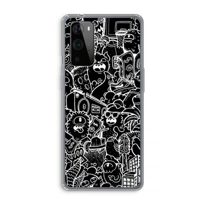 Vexx Black City : OnePlus 9 Pro Transparant Hoesje