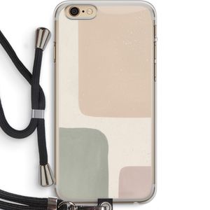 Geo #7: iPhone 6 PLUS / 6S PLUS Transparant Hoesje met koord