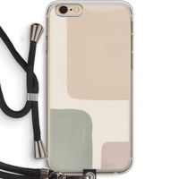 Geo #7: iPhone 6 PLUS / 6S PLUS Transparant Hoesje met koord
