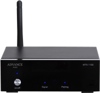 Advance Acoustics: WTX-1100 Bluetooth aptX 5.0 Ontvanger - Zwart