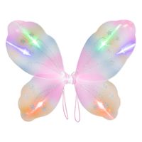 Boland verkleedset vlindervleugels met ledlichtjes