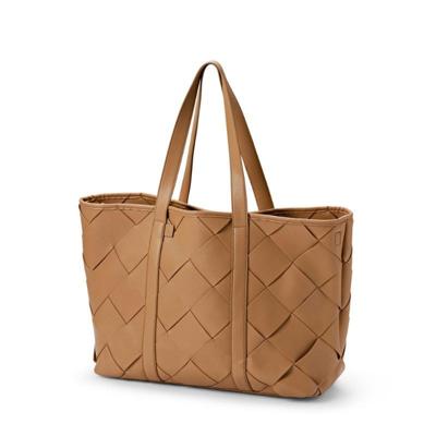 Elodie luiertas Braided Tote Caramel Brown Elodie luiertas Braided Tote Caramel Brown