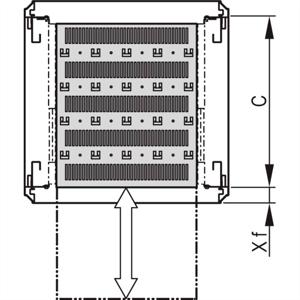 nVent SCHROFF 21130343 Apparaatbodem (b x d) 600 mm x 600 mm 1 stuk(s)