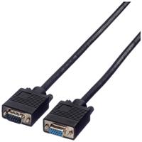ROLINE SVGA kabel HD15 M/F, 2 m
