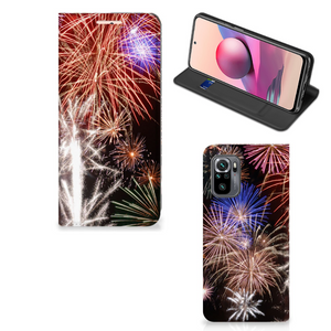 Xiaomi Redmi Note 10 4G | 10S | Poco M5s Hippe Standcase Vuurwerk