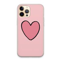 Hartje: iPhone 13 Pro Max Transparant Hoesje