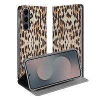 Flip Style Cover Samsung Galaxy S25FE Leopard