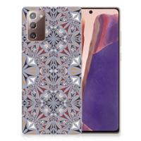 Samsung Note 20 | TPU | Siliconen hoesje | Flower Tiles