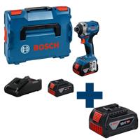 Bosch Professional GDR 18V-215 Accu slagschroevendraaier 215Nm 18V 4.0Ah in L-Boxx - 06019N2002 Bosch Professional GDR 18V-215 Accu slagschroevendraaier 215Nm 18V 4.0Ah in L-Boxx - 06019N2002