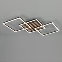 Trio Moderne plafondlampZaro zwart 74,5cm - R63403132