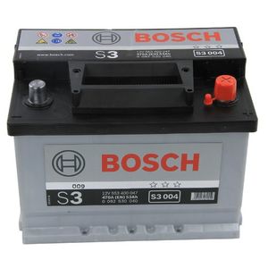 Bosch S3 004 voertuigaccu 53 Ah 12 V 470 A Auto