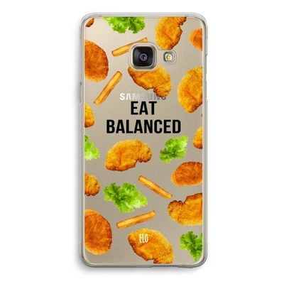 Eat Balanced: Samsung Galaxy A3 (2016) Transparant Hoesje