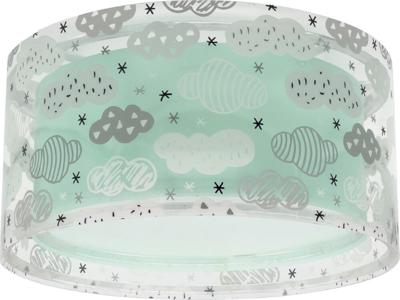 Dalber Wolken plafondlampClouds groen - 41416H