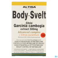 Altisa Body Svelt Garcin.500mg Citrin Cplx Comp 60