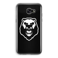 Angry Bear (black): Samsung Galaxy A5 (2017) Transparant Hoesje