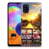 Samsung Galaxy A31 | Silliconen Back Cover | Amsterdamse Grachten