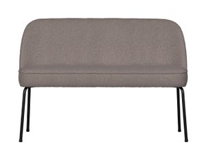 BePureHome Eetkamerbank 'Vogue' Bouclé, kleur Nougat