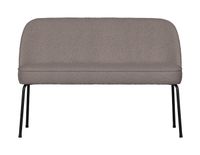 BePureHome Eetkamerbank 'Vogue' Bouclé, kleur Nougat