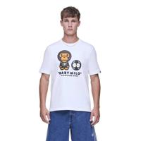 adidas x BAPE Milo T-Shirt Wit