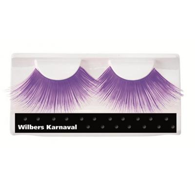 Jumbo nepwimpers - paars - grote wimpers - verkleedaccessoires - lange wimpers