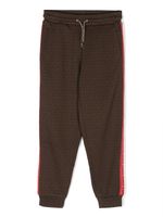 Michael Kors Kids pantalon de jogging à motif monogrammé - Marron