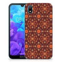 Huawei Y5 (2019) TPU bumper Batik Brown - thumbnail