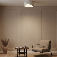 Lyora Natuurlijke plafondlampAere wit 40cm - 9002663