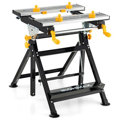 Werktafel Inklapbaar In Hoogte Verstelbaar Kantelbaar Werkbank met Aluminium Frame Spantafel