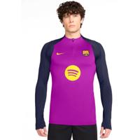 Nike FC Barcelona Strike Trainingstrui 1/4-Zip 2025-2026 Felpaars Donkerblauw Goud