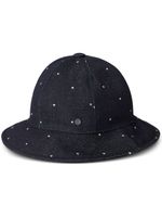 Maison Michel Mara denim hat - Bleu - thumbnail