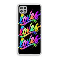 Loves: Samsung Galaxy A22 4G Transparant Hoesje